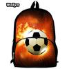 Football School Bag High Definition Waterproof Printing Multi-Functional Load Reduction Ridge Backpack