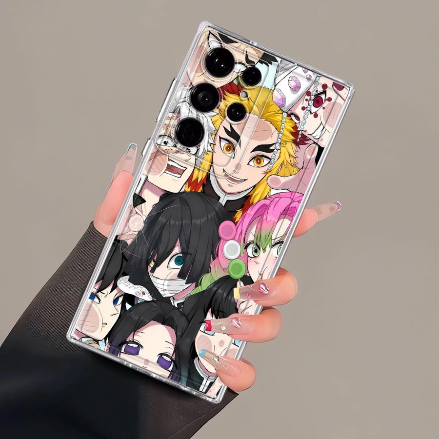 

Крутой чехол D-Demon S-Slayer для Samsung Galaxy S26 Note 20 Ultra 10 S21 S23 Ultra S24 S20 Plus S25 Edge S22 FE Чехол для телефона Galaxy S24