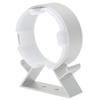 Hair Dryer Rack Space Aluminum Hole Free Blower Organizer Lightweight Hardware Accessory(9482SS