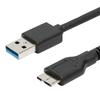 Datový synchronizační kabel USB 3.0 A samec na Micro B samec pro mobilní pevný disk SSD