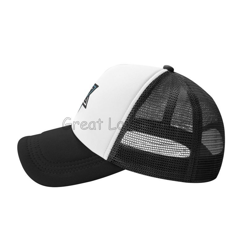 Star of David Print Mesh Baseball Caps Summer Fashion Breathable Snapback Hats Sun Protection Hats Adjustable Snapback Cap