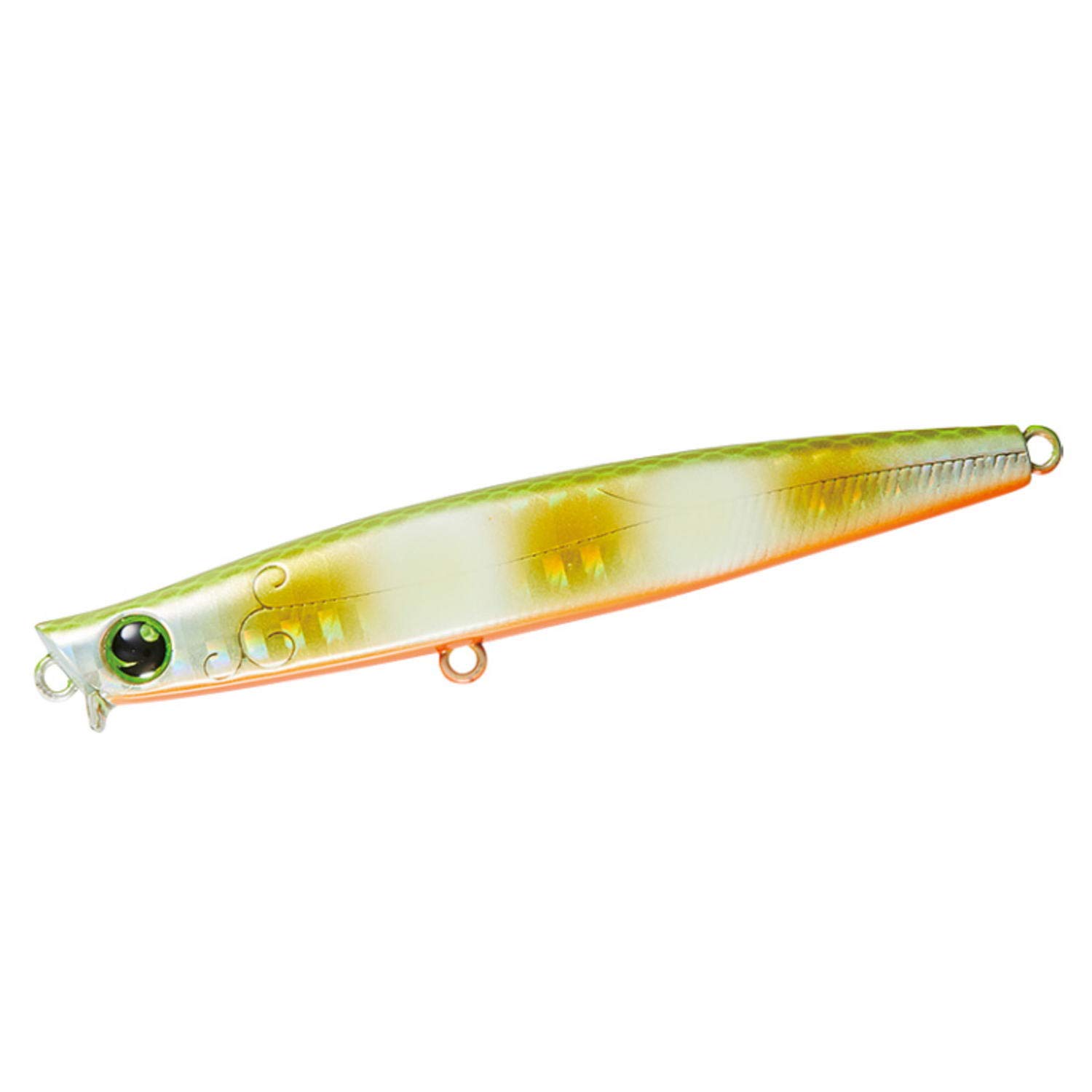 

Daiwa Sea Bass Sinking Pencil Morethan Galva Slim 80S Golden Bora Glow Lure