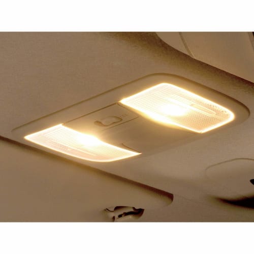 CARMATE Car LED Room Lamp GIGA Bright Bulb Color T10 3000K 100lm Pack of 2 BW250