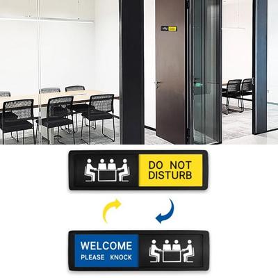 Acrylic Office Door Sign Waterproof Hotel Bulletin Board Durable Reminder Signs  Hotel