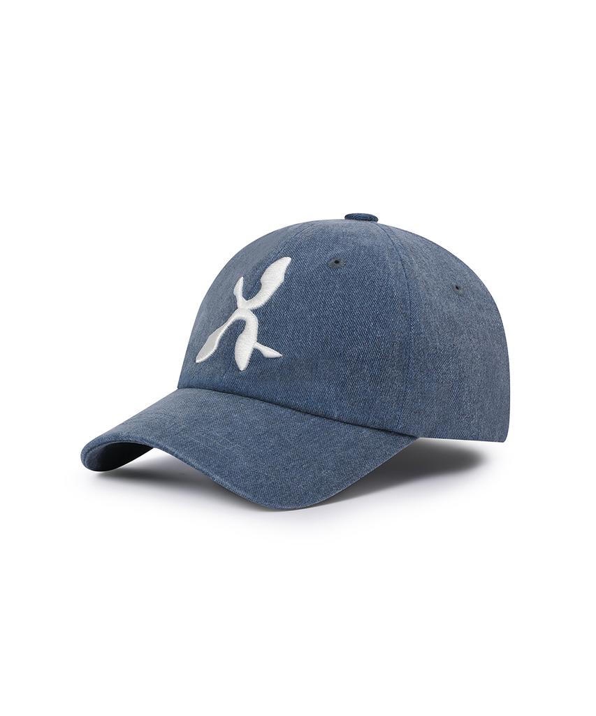 Aeneoaeswi Andaash Symbol Logo Ball Cap Blue
