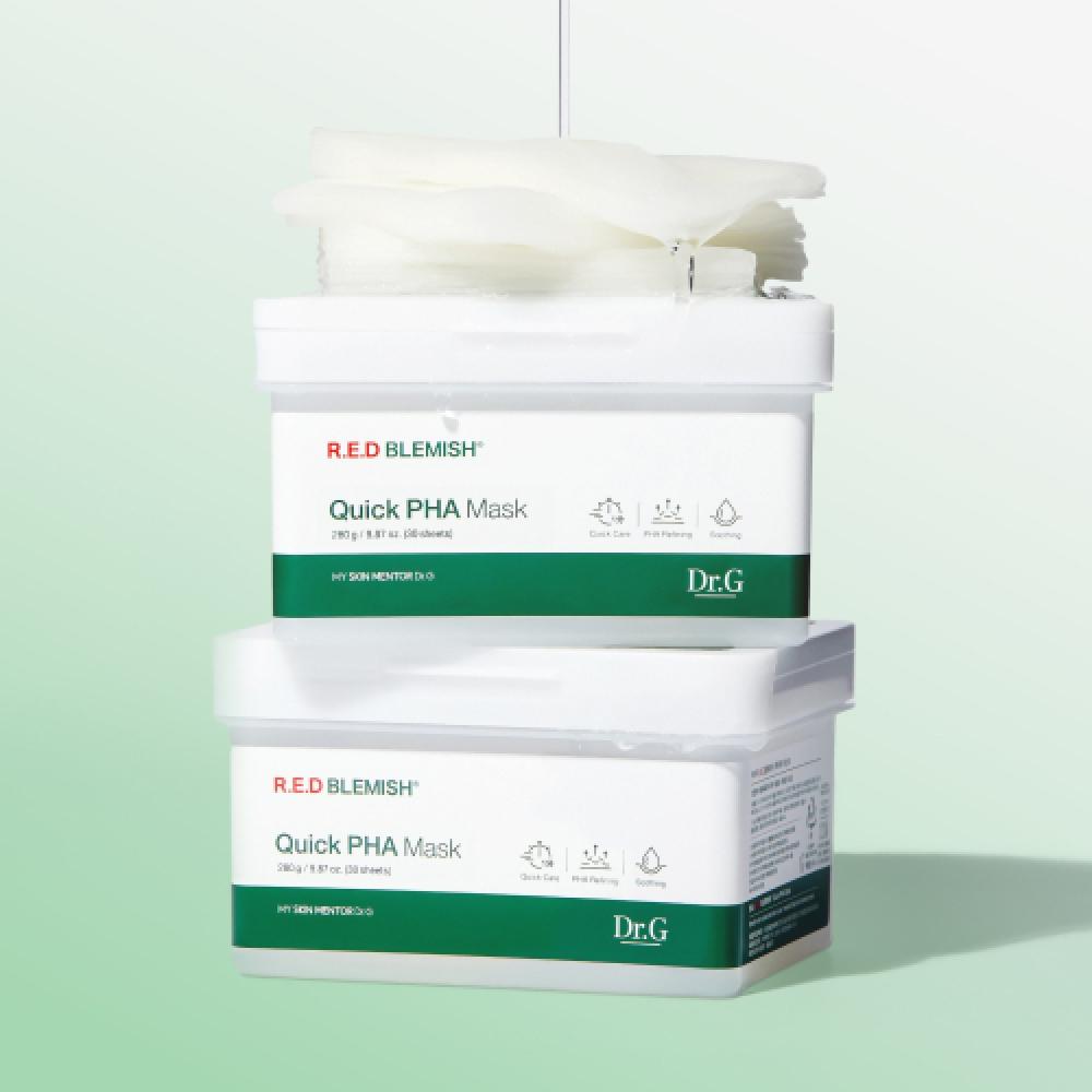 Dr.g Red Blemish Quick Paha Mask 60 Sheets 30 Sheets X 2 FREE