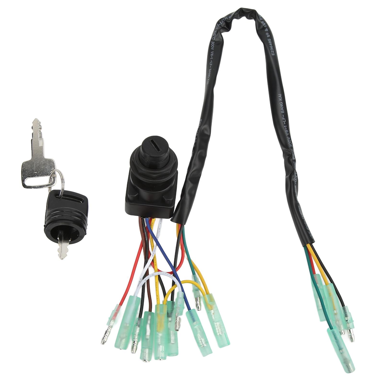 

Выключатель зажигания для лодки Профессиональный универсальный блок управления подвесным мотором Выключатель зажигания для лодки