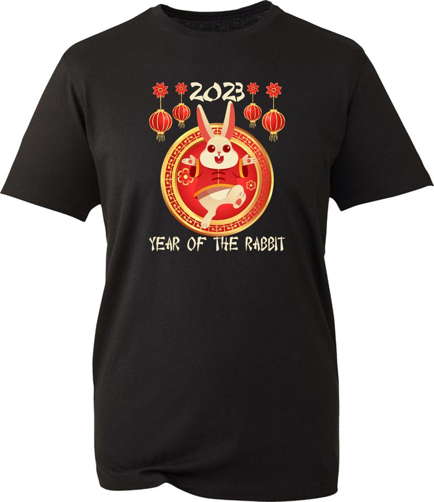2023 Year Of The Rabbit Tshirt Chinese New Years Zodiac Lunar New Year Tee Top