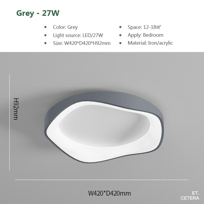 Modern LED Ceiling Lamp For Living Dining Room Bedroom Aisle Entrance Kitchen Indoor Minimalist Style Room Decor Circular Lights