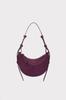 Women's Bag Niche New Autumn and Winter Frosted Crescent Bag Armpit Bag Women's Shoulder Bag Saddle Bag