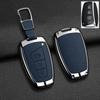 Zinklegierung Leder Auto Schlüsselhülle Hyundai Grand Santa Fe 3Dm Ix45 Ix35 Genesis Dh Grandeur Azera Hg Equus Schlüsselhülle