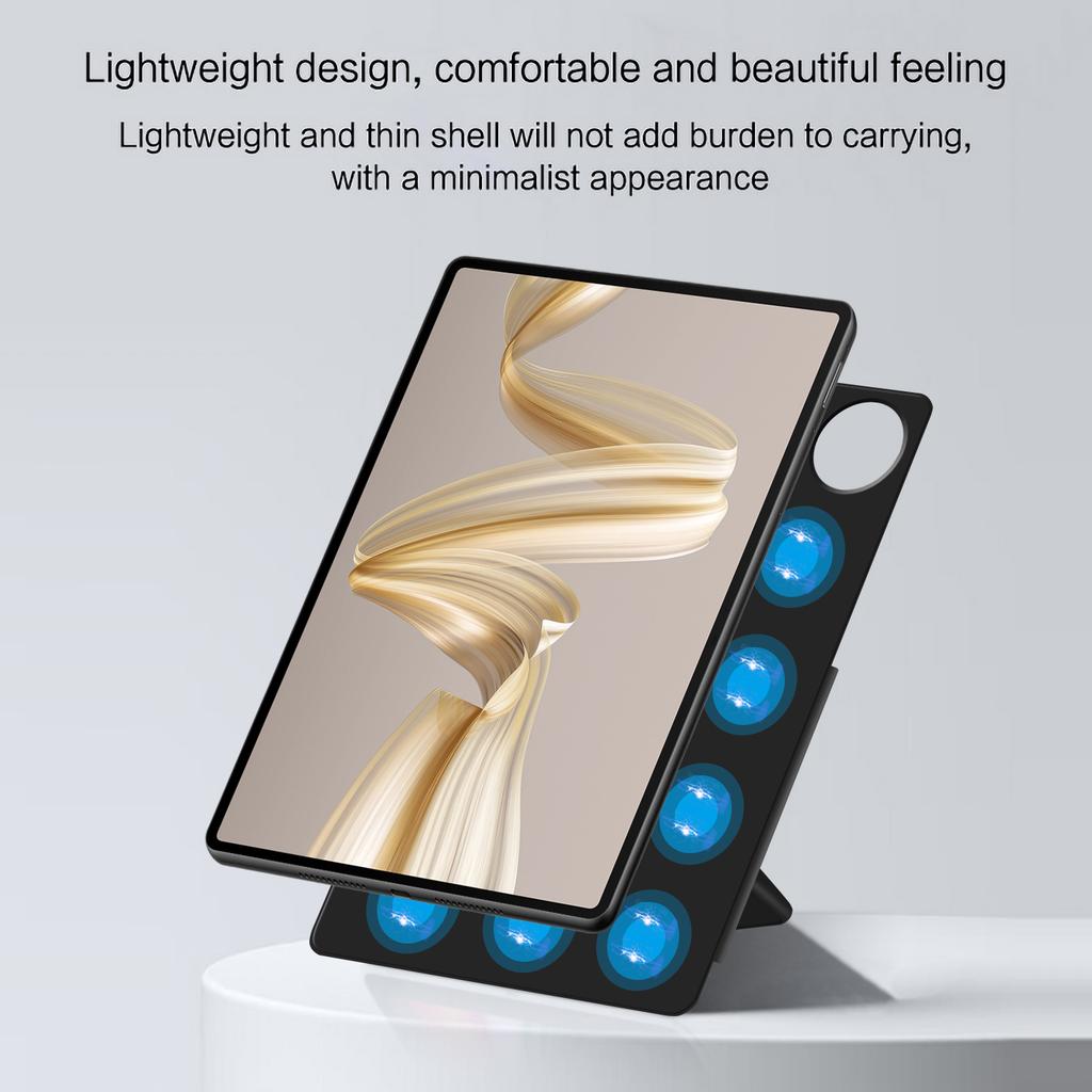 For Huawei MatePad Pro 12.2 (2024) Leather Case Origami Stand Magnetic Tablet Cover Auto Wake/Sleep