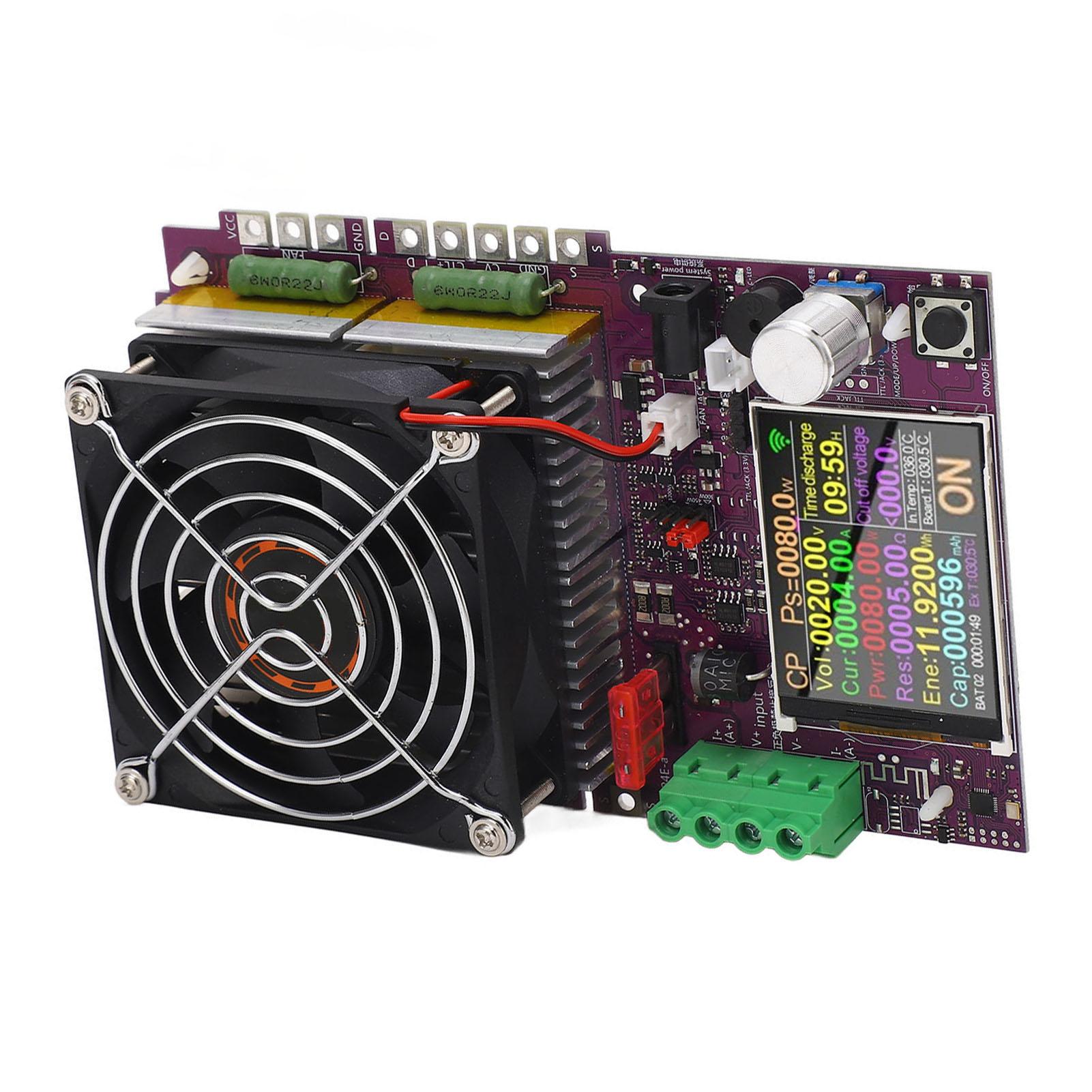 

Электронный тестер нагрузки WiFi Тестер емкости аккумулятора Сопротивление Разрядный тестер Аккумулятор 100-240 В