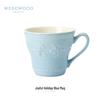 Wedgwood Joyful Holiday Blue Mug & Tea Caddy Set