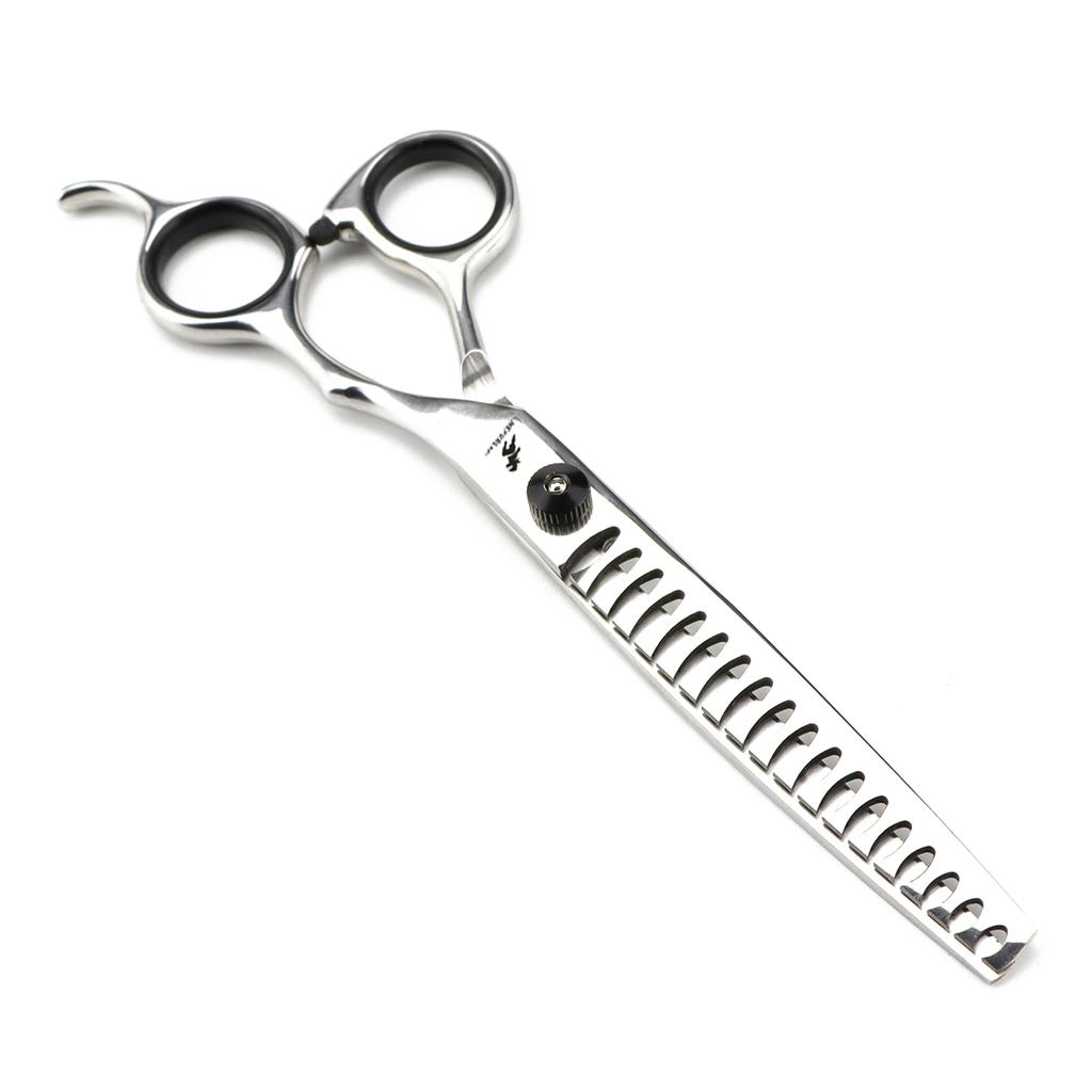 Hunde-Pflegescheren Japan Edelstahl Ausdünnscheren Abwärts gebogene Scheren Haustierscheren Gebogene Scheren Aufhellungsscheren Dropshipping
