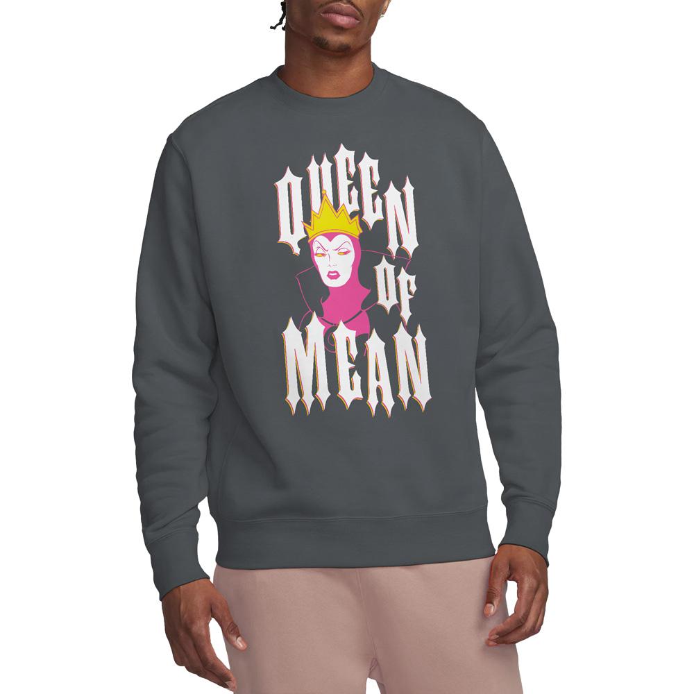 Disney Villains Unisex Adult Queen Of Mean Sweatshirt