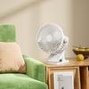 Efficient Clip On Fan with Adjustable Angle and Quiet Operation USB Rechargeable Fan Cooling Device for Home Or Gym