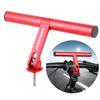 Single Clamp Bike Bracket Aluminum Alloy Bicycle Handlebar Extended Bracket Lightweight for Bike LED Light GPS Phone Speedometer