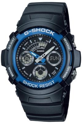 Casio G-Shock AW-591-2AJF Men's Analog Digital Watch Blue 20 ATM