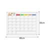 Magnetic Calendar for Fridge Weekly Planning Board Office Kitchen Style B