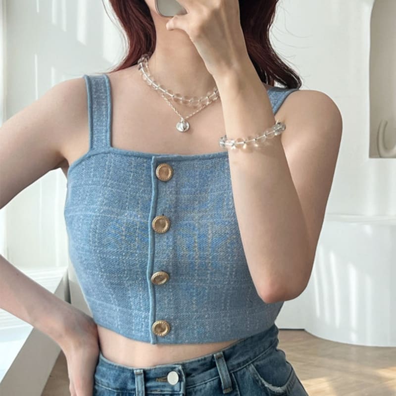 LOEKA BOLD CLEAR GLASS BRACELET