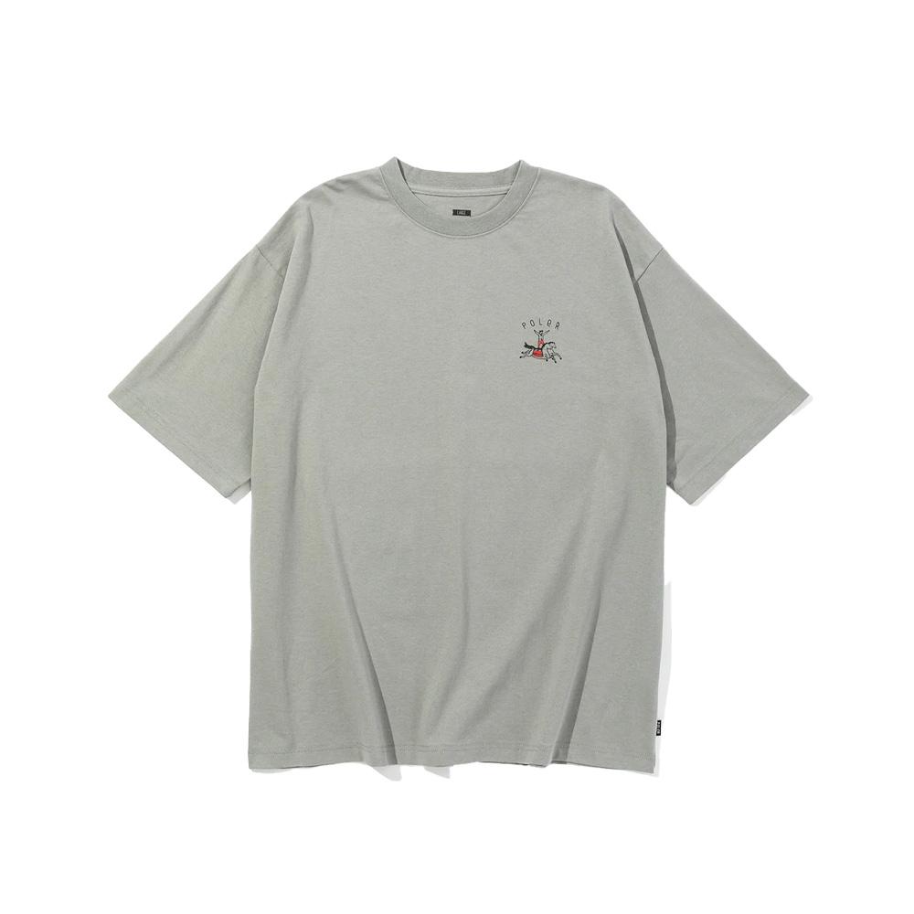 Polar Staff Horse Relax Fit Tee Gray M