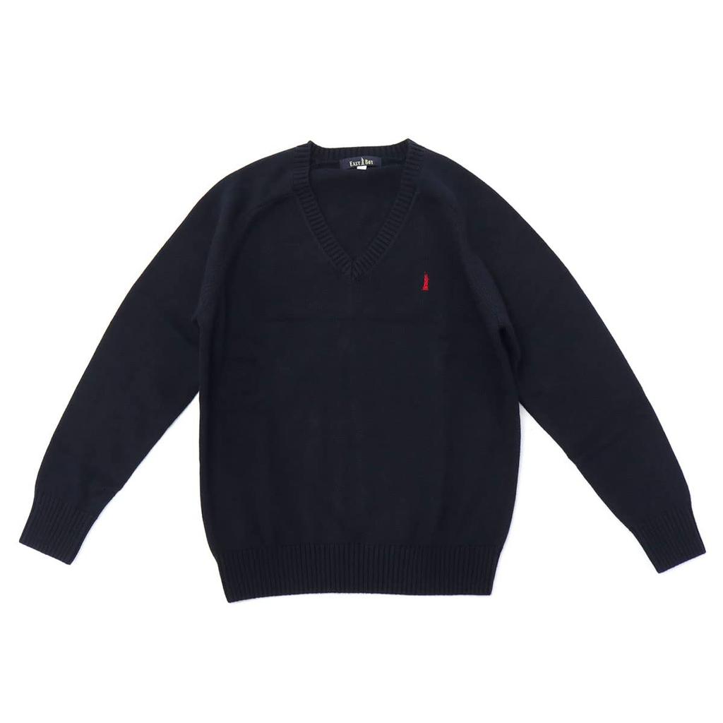 EASTBOY 2nd Cotton Blend Pullover 1226000 Navy Medium Women's