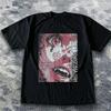 2026 Summer New Arrivals Comic Book Style Loose Fit Y2k Style Crew Neck Design Casual Fashionable Trendy Street Style