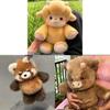 Kyloe Sheep Panda Plush Toy With Soft Short Plush For Kids And Collectors