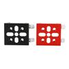 Redness And Black Anodized Crosses Dovetails Saddles For Telescopes With Quick Release Rail System