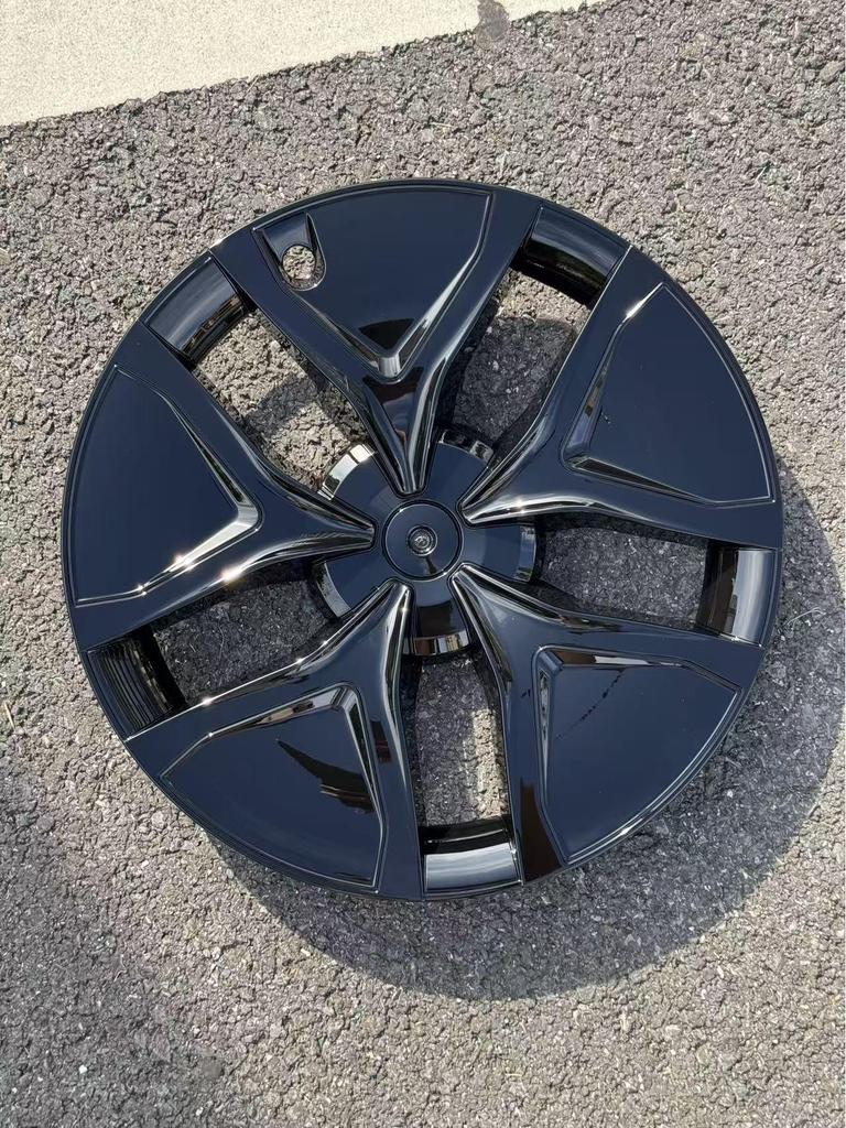 Tesla Model Y 19" New Wheel Cover, P Style, Full Edge Coverage