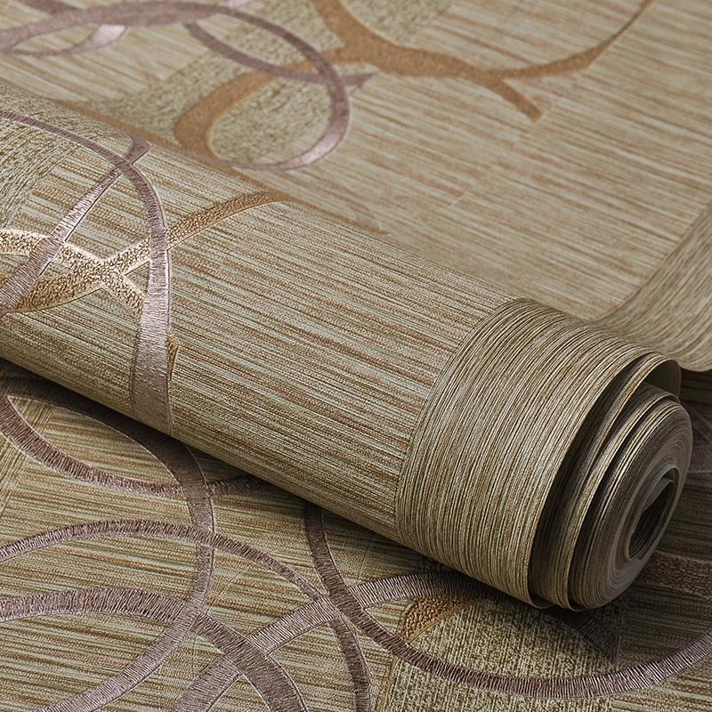 3D Circle Stripe Wallpaper Living Room Bedroom Light Luxury Wallpapers Home Decoration Mural