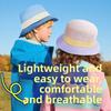 Adjustable Chin Strap Dinosaur Sun Hat Wide Brim Panama Hat Toddler Kids Bucket Hat  Spring