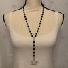 Star Flower Pendant Necklace Sweet Cool Clavicle Chain Necklace Fashion Jewelry