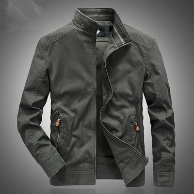 Nuovo 2024 Casual Army Military Jacket Uomo Plus Size M-6XL Jaqueta Masculina Air Force One Primavera & Autunno Cargo Uomo Stand Collar Giacche Cappotto