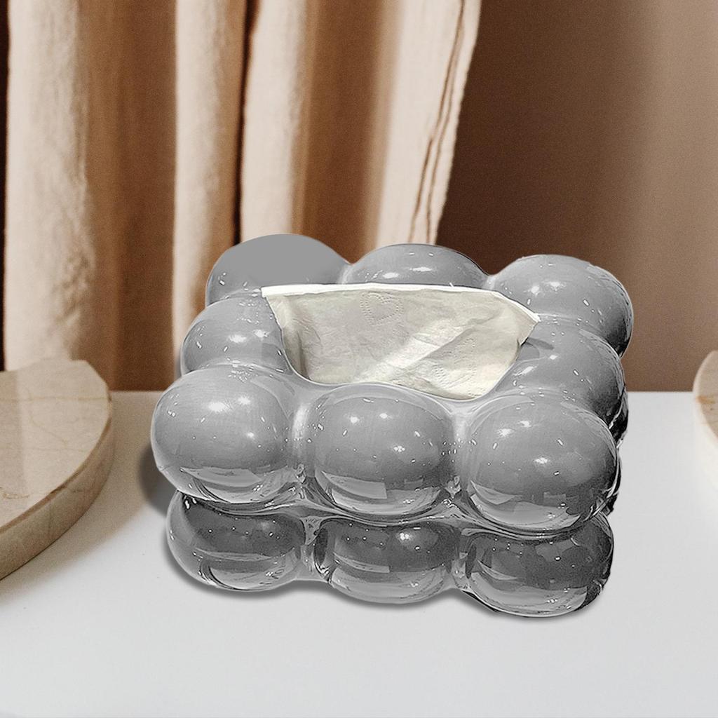 Tissue Box Holder Rectangular Decorative Napkin for Office Decoration
