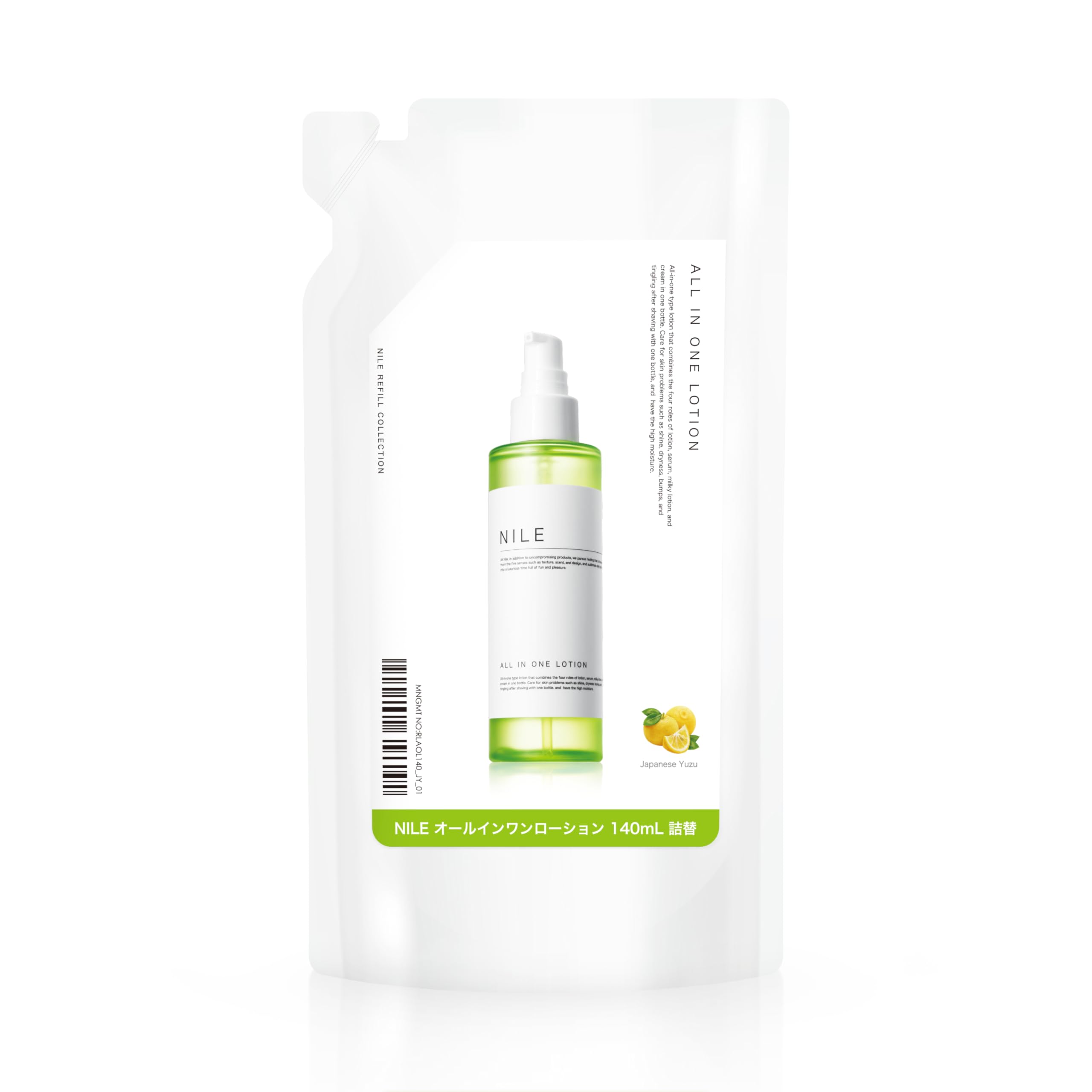 

NILE Skincare Лосьон после бритья 140 мл YUZU Лосьон «Всё в одном», Мужской рефил, (ЯПОНСКИЙ Аромат)