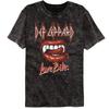 Def Leppard Love Bites Mund Herren T-Shirt Band Merch