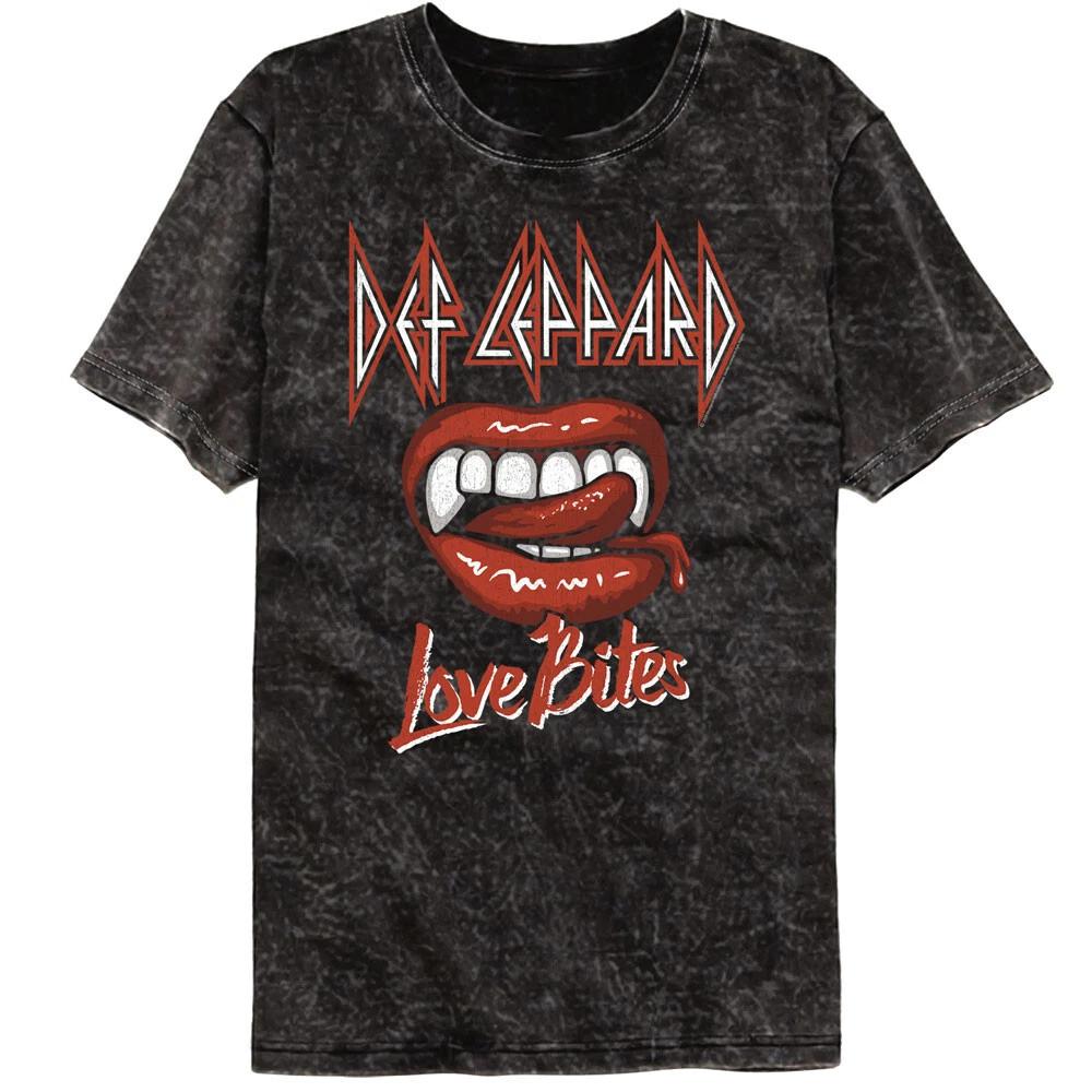 Def Leppard Love Bites Mouth Мужская футболка Мерч группы 3XL