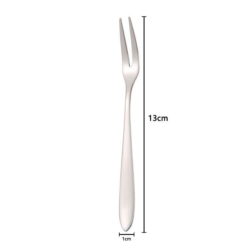 Stainless Steel Multi-use Dessert Fork