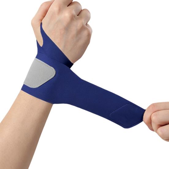 Sports Wrist Brace with Thumb Loop, Men Women Breathable Wrist Support Wrap, Wrist Compression Sleeve for Carpal Tunnel Arthritis Tendinitis Pain