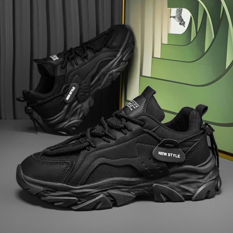 Men's Shoe Breathable Thick Soled Casual Sneakers Outdoor Running Four Seasons New Tennis Men Soft Soles Comfort Male Sneakers