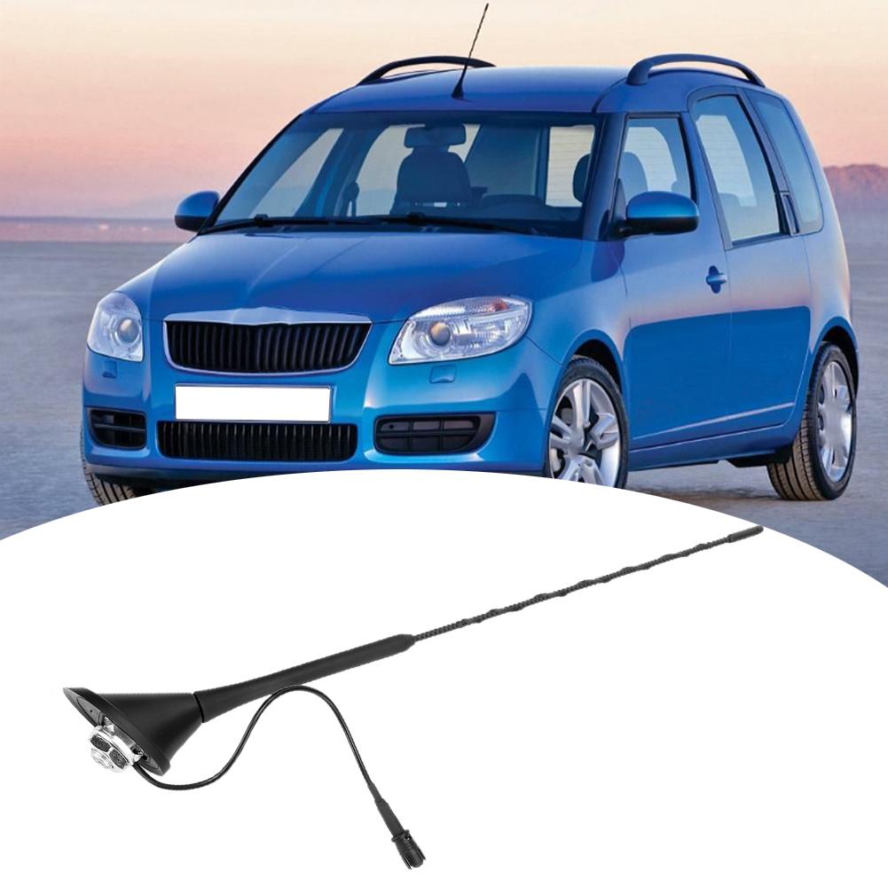 16inch Car FM Radio AM Antenna Roof Mast Base Fit for MK1 MK2 MK3