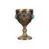 Flower Synthetic Turquoise Wine Cup Zinc Zinc Zinc Alloy Vodka Champagne Liqueur Cup  Gift