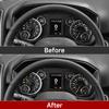 MOB2  For Dodge RAM 1500 2500 3500 2019-2026 Car Dashboard Frame  Panel Carbon Fiber Interior Sticker ABS Trim Accessories