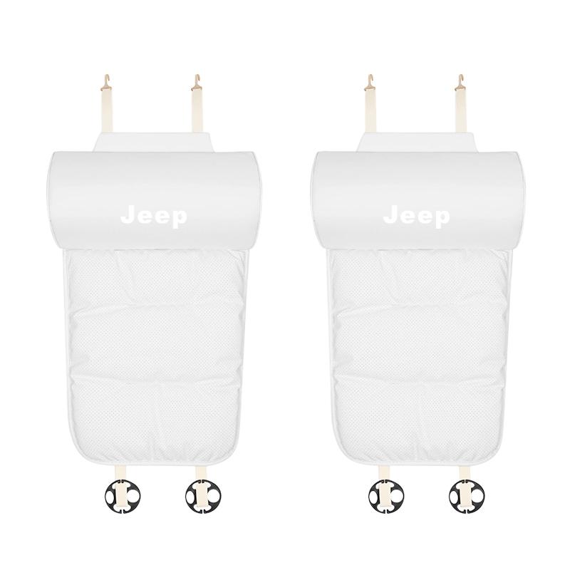 Car Seat Extension Leg Rest Soft Cushion Thigh Support Pillow Valve Stem For Jeep Renegade Wagoneer Avenger Recon Wrangler JK KUBEL1