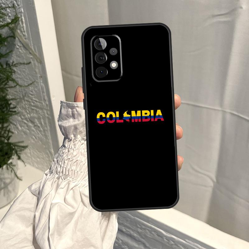 Colombia Flag Case For Samsung Galaxy A16 A36 A56 A06 A13 A53 A33 A23 A55 A35 A17 A54 A34 A14 A52 A32 A15