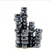 DIY Photo Wall Irregular Black Lodestone Family Magnet Pushpin Multi Functional Match Color Rope Fridge Magnetic Stone Set