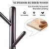 Clothes and Hats Rack Tree Branch Shape Hooks Mobile and Convenient Coat Rack for Home Living Room Hangers Clothes Rack Stand