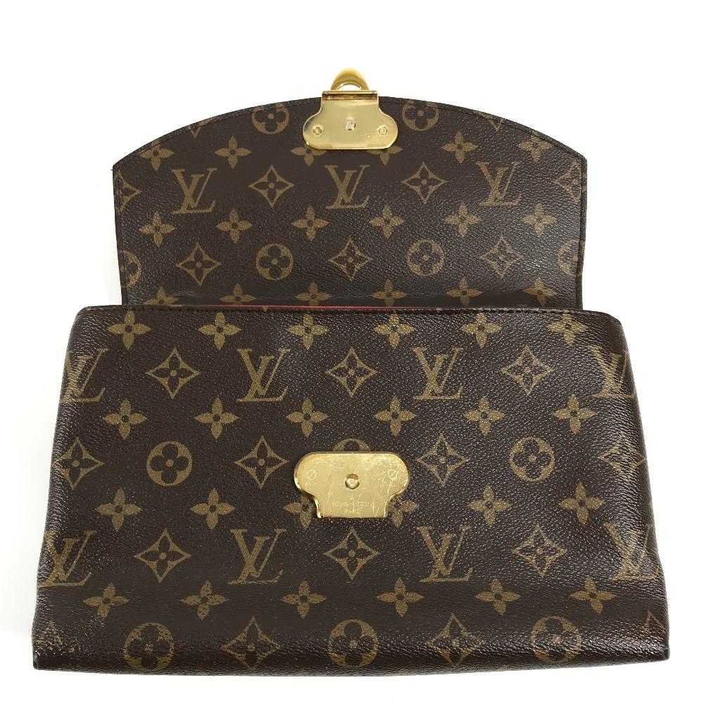 Louis Vuitton M43713 Monogram sampras seed Crossbody Chain Pochette Shoulder Bag